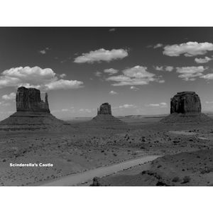 MONUMENT VALLEY UT AZ B&W Photography Print